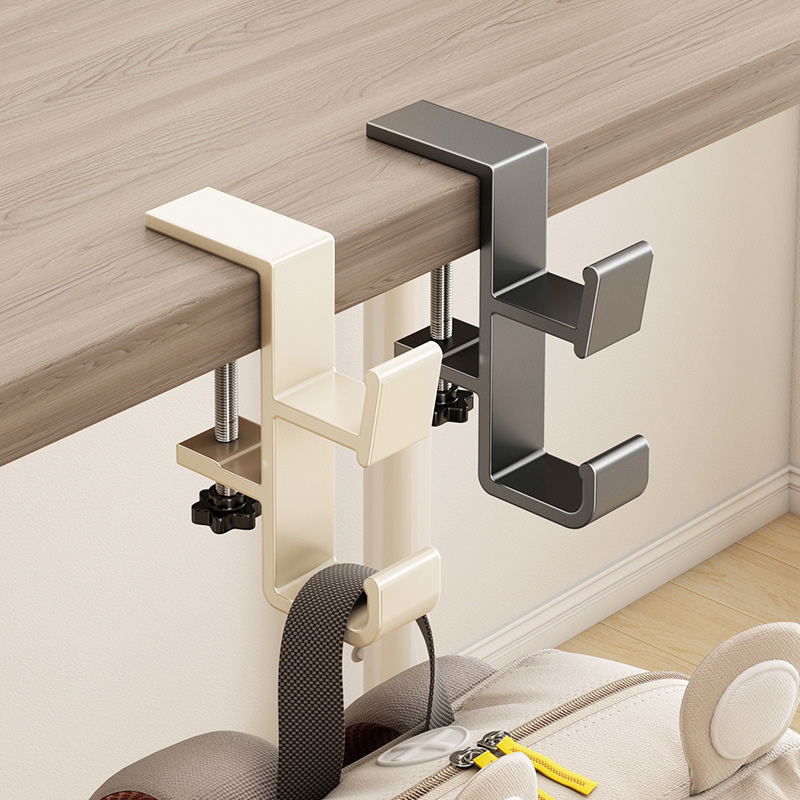 Pegboard Office Organizer - Ayarlanabilir Masa Kenarı Kancası Oyun Kulaklığı