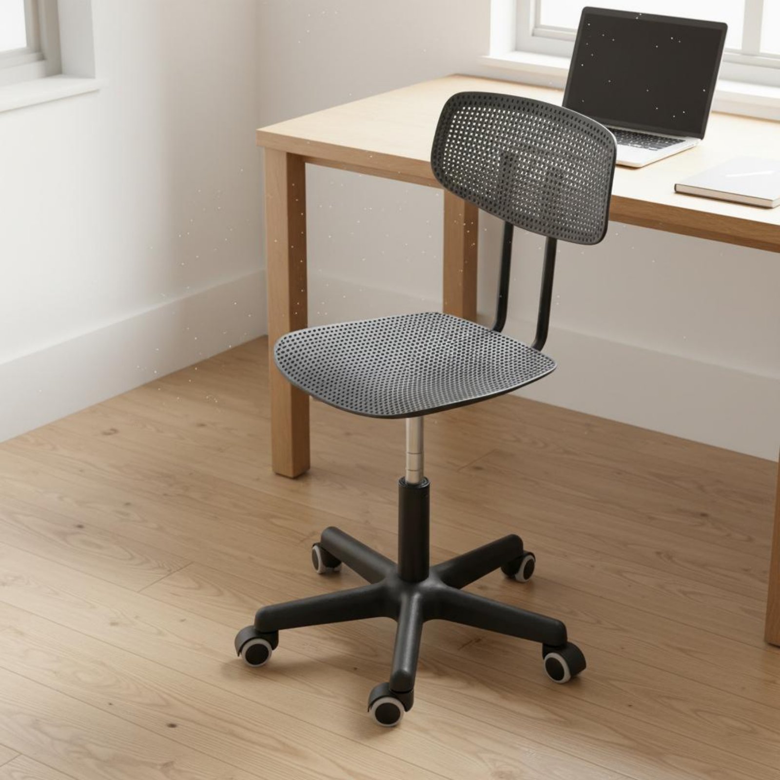 Office Furniture Commercial - Ayarlanabilir Tekerlekli Çalışma Koltuğu Nefes Alabilen