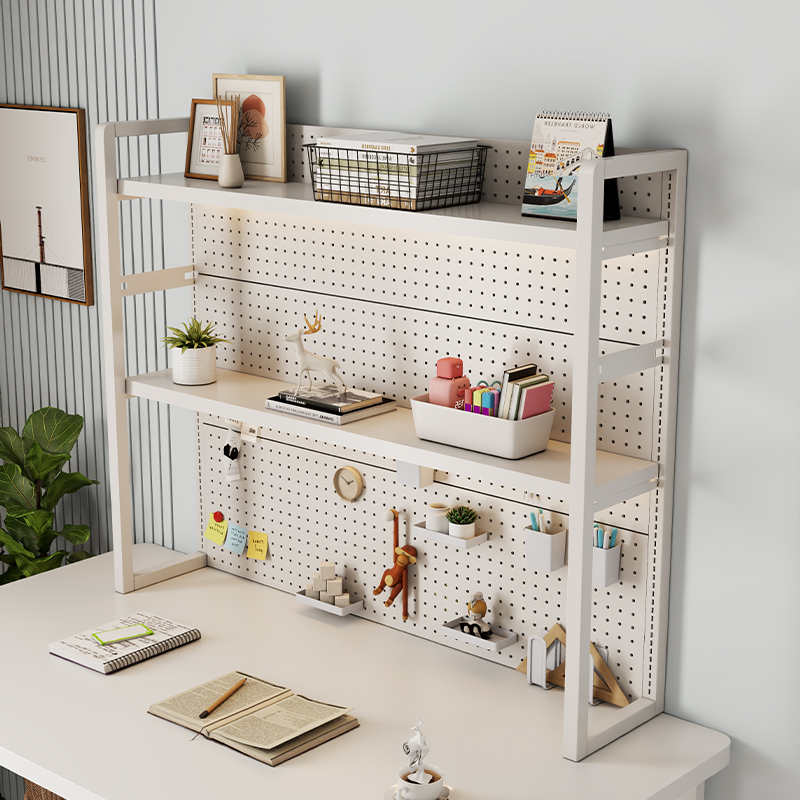 Pegboard Office Organizer - Ayarlanabilir Metal Pegboard Organizatör Çok Katmanlı