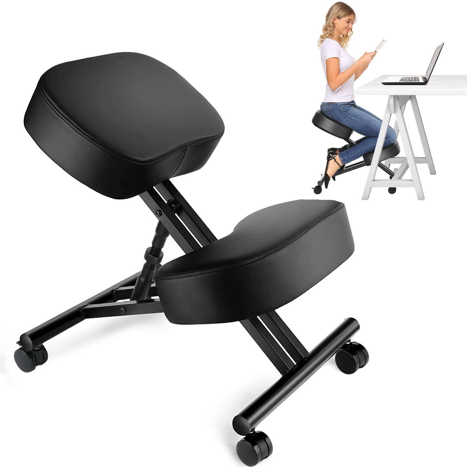 Office Furniture Commercial - Ofis İçin Ergonomik Diz Çökme Koltuğu,