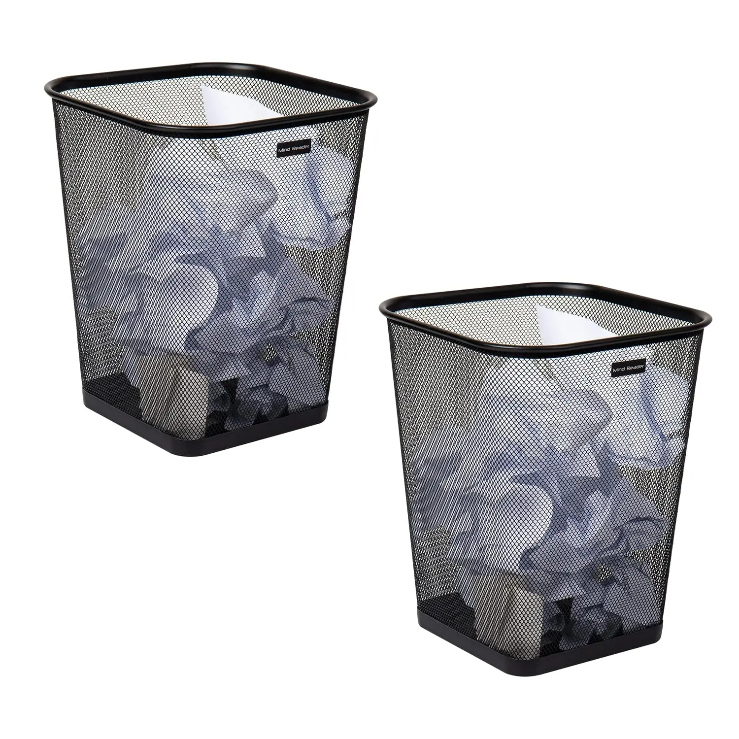 Paper Basket Mesh - Fileli Çöp Kovası, Atık Kağıt Sepeti,