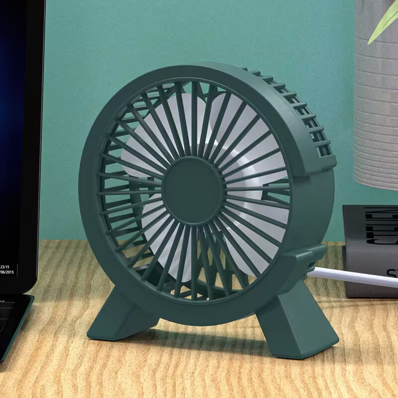 Office Furniture And Design - Mini USB şarj edilebilir masa fanı