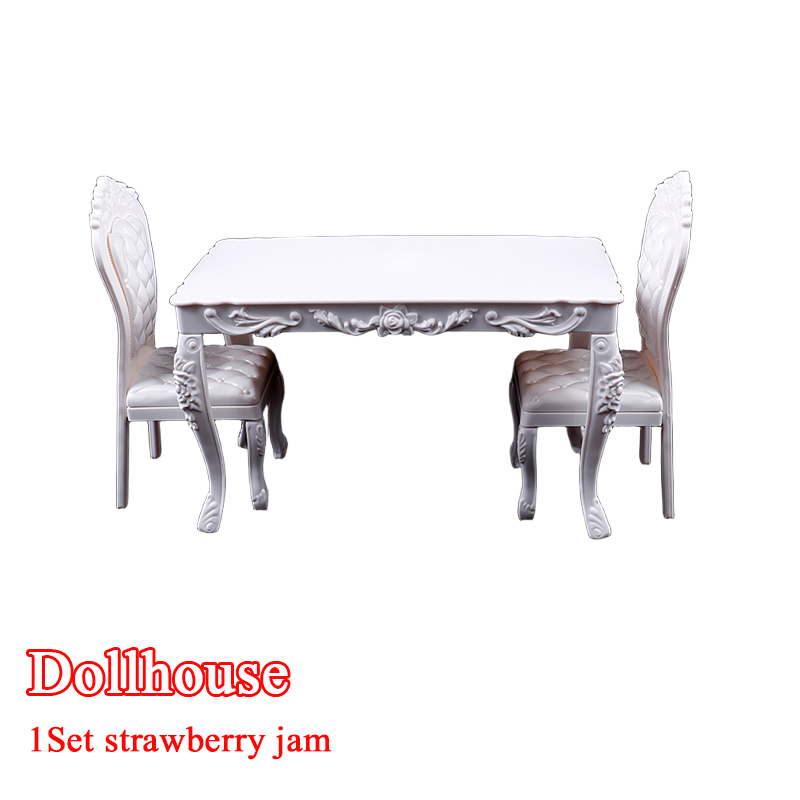 Office Furniture And Design - Dollhouse 1:6 Mutfak Mobilyaları Yemek Masası