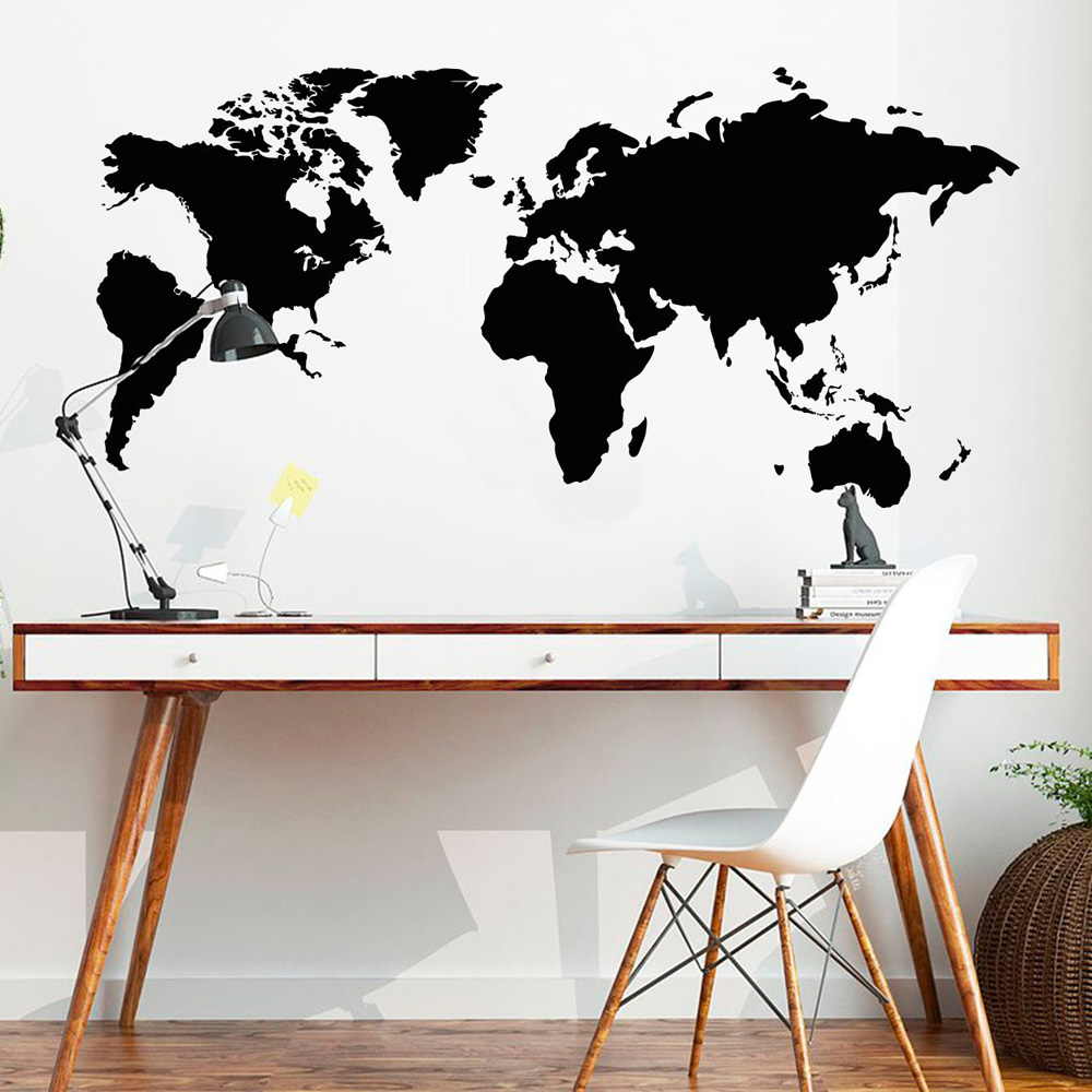 Office Furniture World - 2021 yeni dünya haritası duvar sticker
