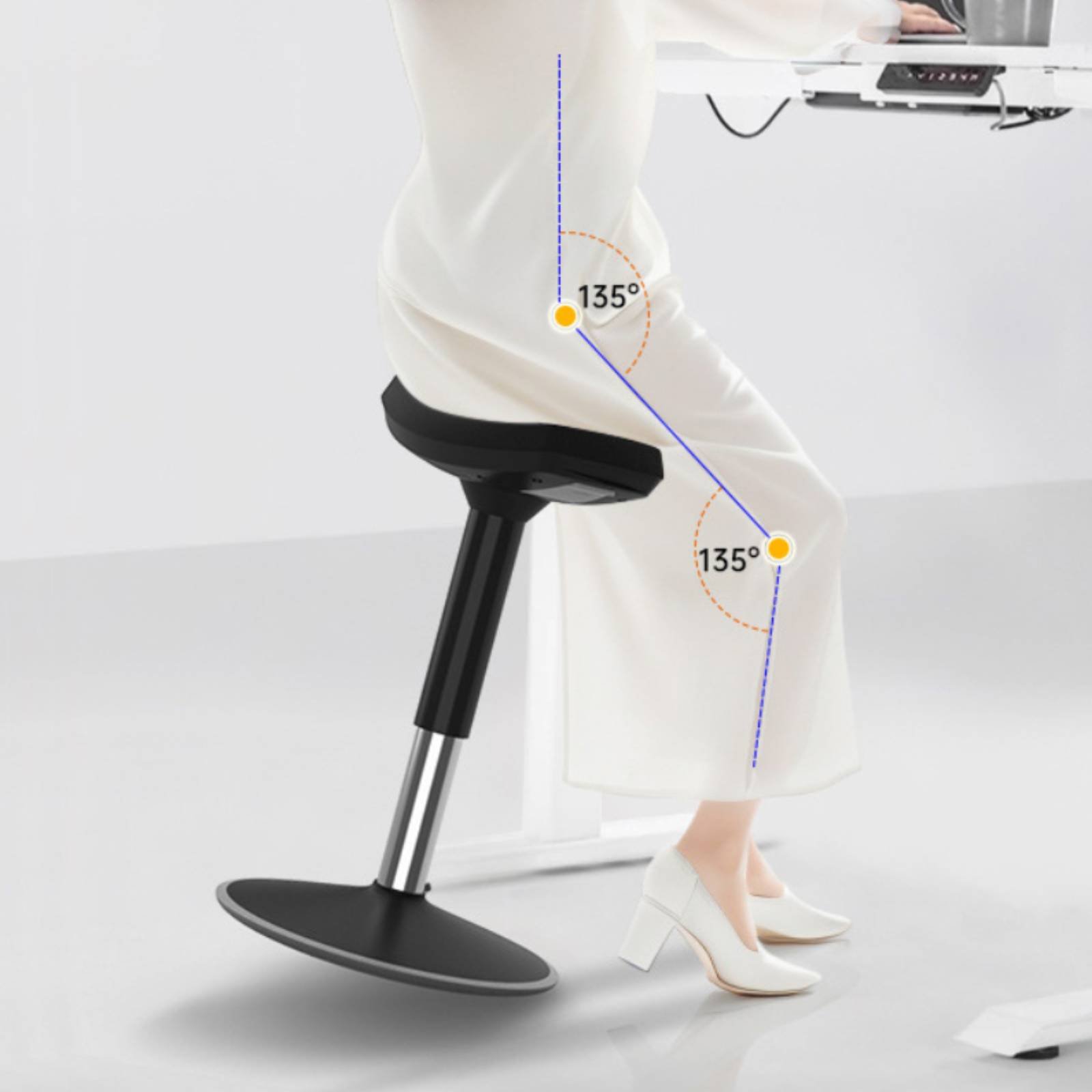 Office Furniture Commercial - Eyerli Tabure Ofis, Ev için Rahat