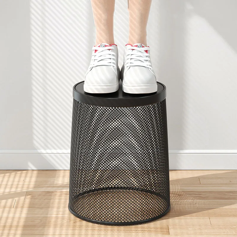 Paper Basket Mesh - 9L/12L Ezilmeye Dayanıklı Metal Örgü Çöp