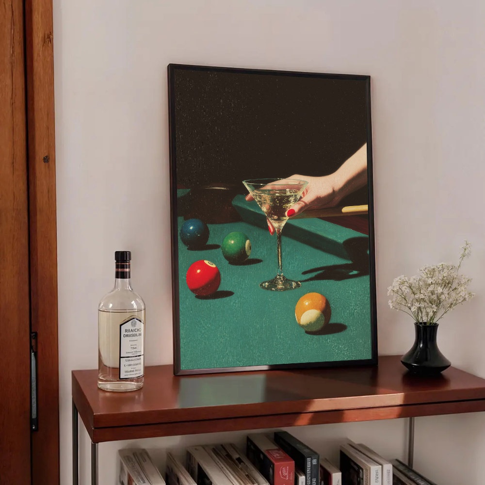 1 adet Vintage Bilardo Kokteyl - Office Furniture And Design incelemesi ve fiyatı