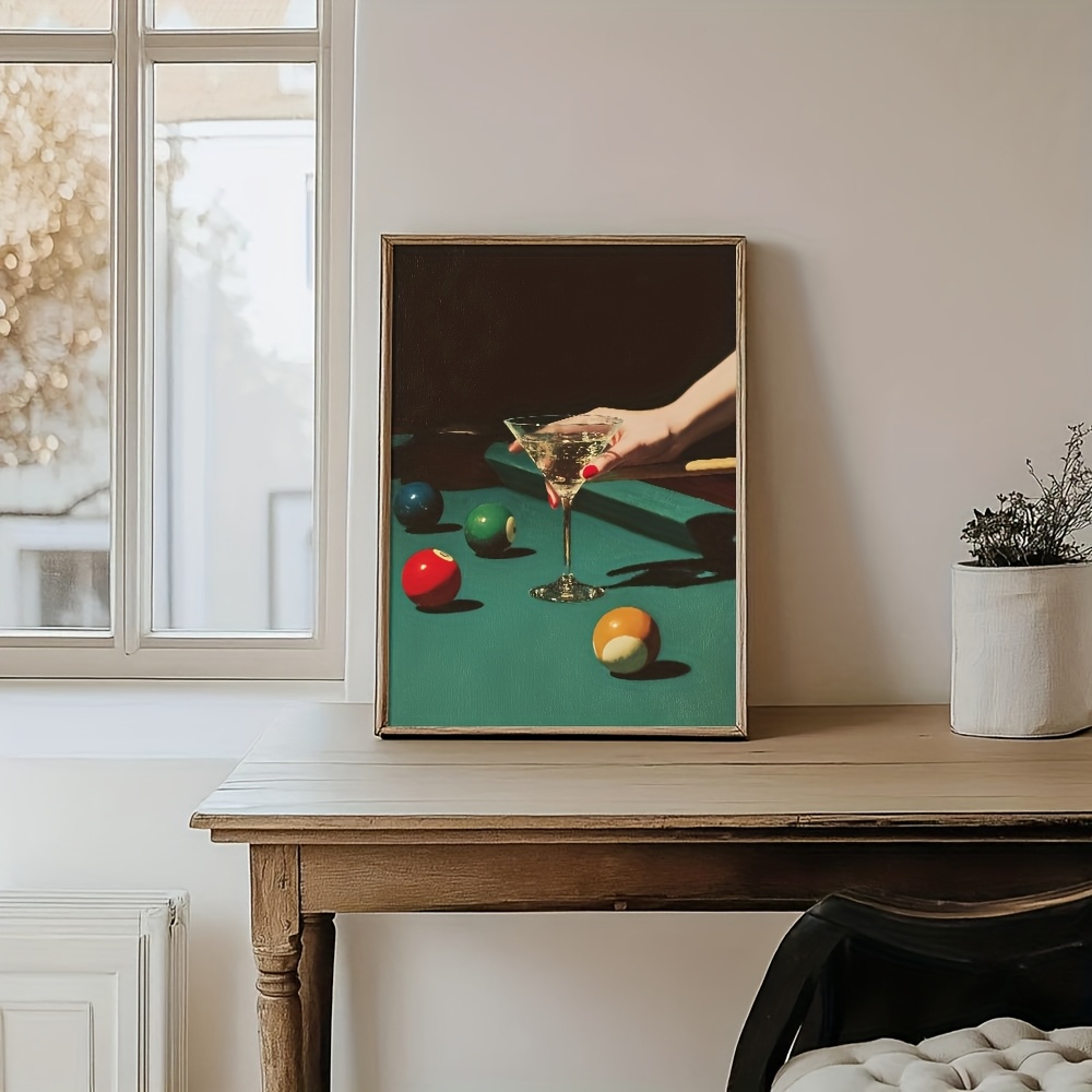 1 adet Vintage Bilardo Kokteyl - Office Furniture And Design incelemesi ve fiyatı