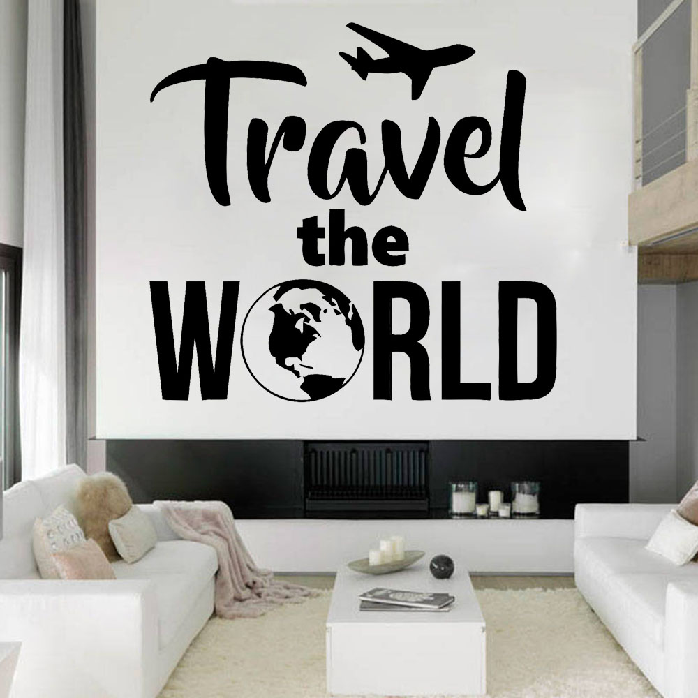 Seyahat Acentesi duvar çıkartm - Office Furniture World incelemesi ve fiyatı