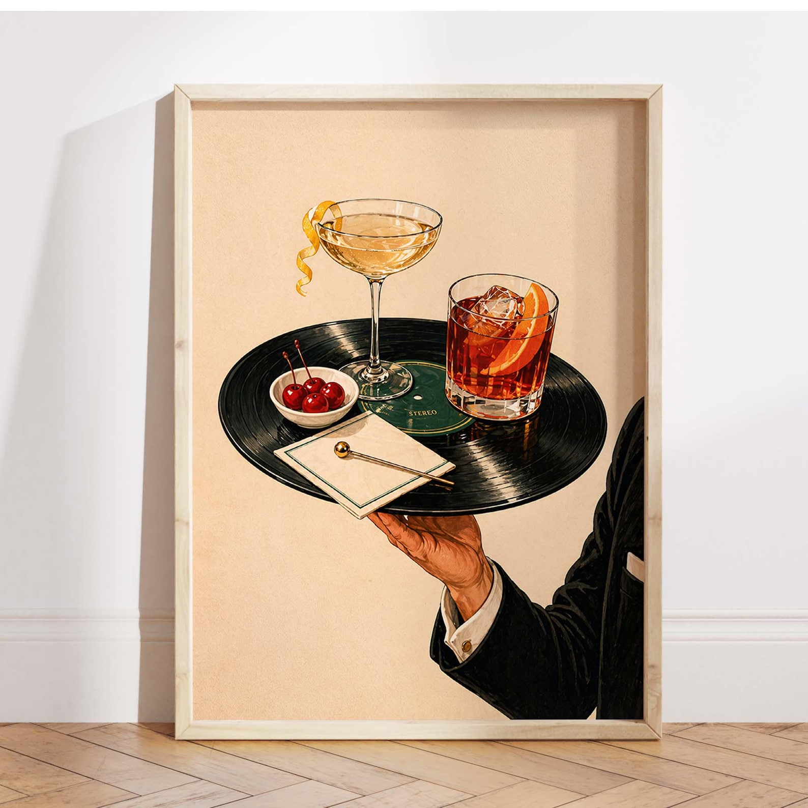 Vintage vinil plak kokteyl tuv - Office Furniture And Design incelemesi ve fiyatı