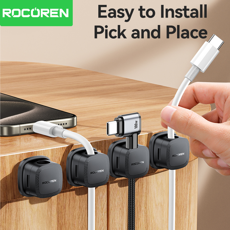 ROCOREN 30 adet manyetik kablo - Pegboard Office Organizer incelemesi ve fiyatı