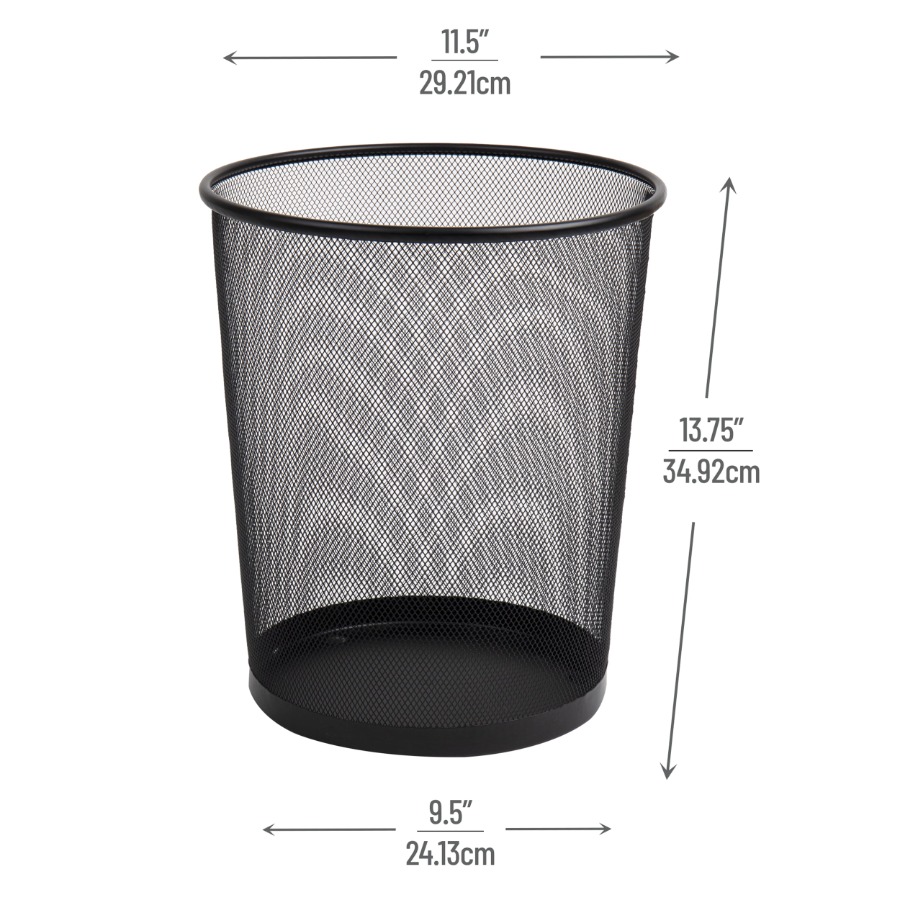 Fileli Çöp Kovası 16.65L Ofis  - Paper Basket Mesh incelemesi ve fiyatı