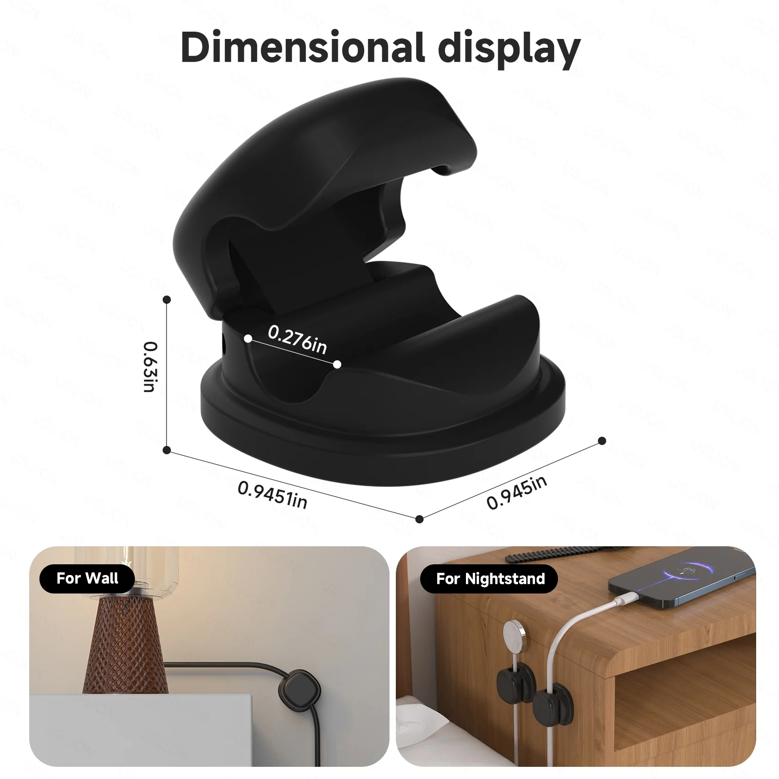 Manyetik Telefon kablo klipsi  - Pegboard Office Organizer incelemesi ve fiyatı