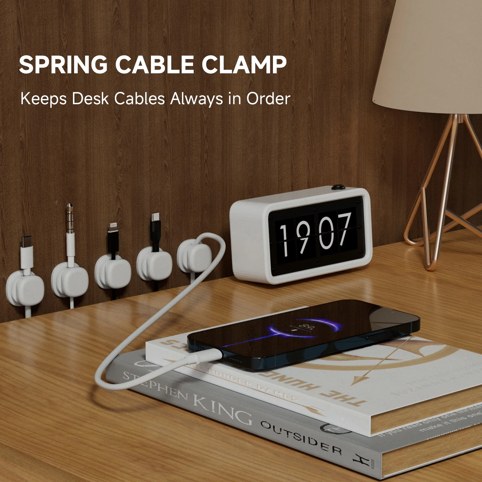 Manyetik Telefon kablo klipsi  - Pegboard Office Organizer incelemesi ve fiyatı