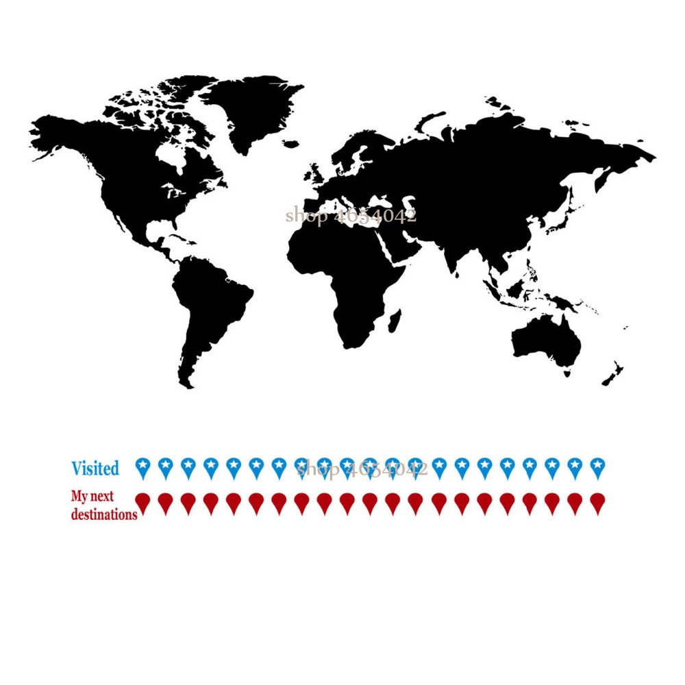 Büyük dünya haritası duvar çık - Office Furniture World incelemesi ve fiyatı