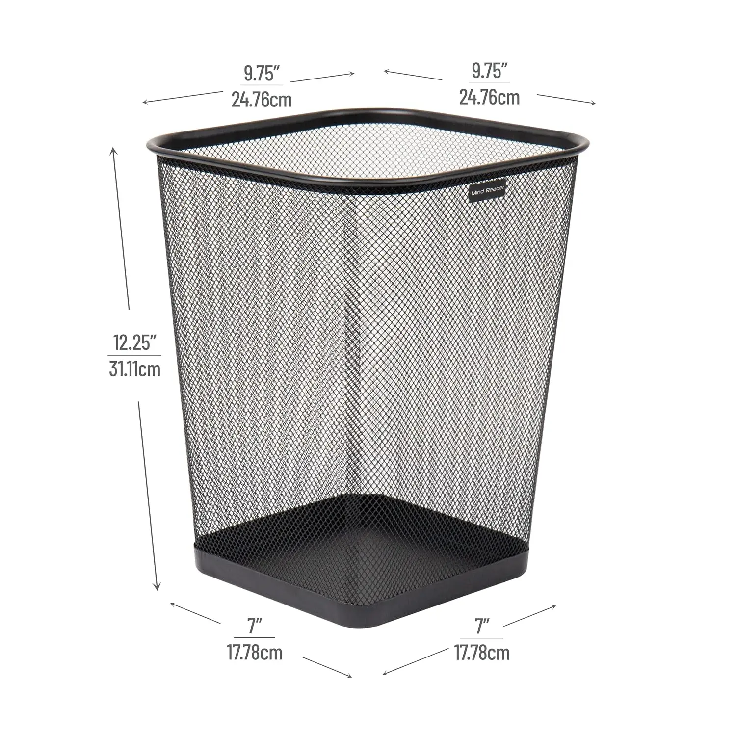 Fileli Çöp Kovası, Atık Kağıt  - Paper Basket Mesh incelemesi ve fiyatı