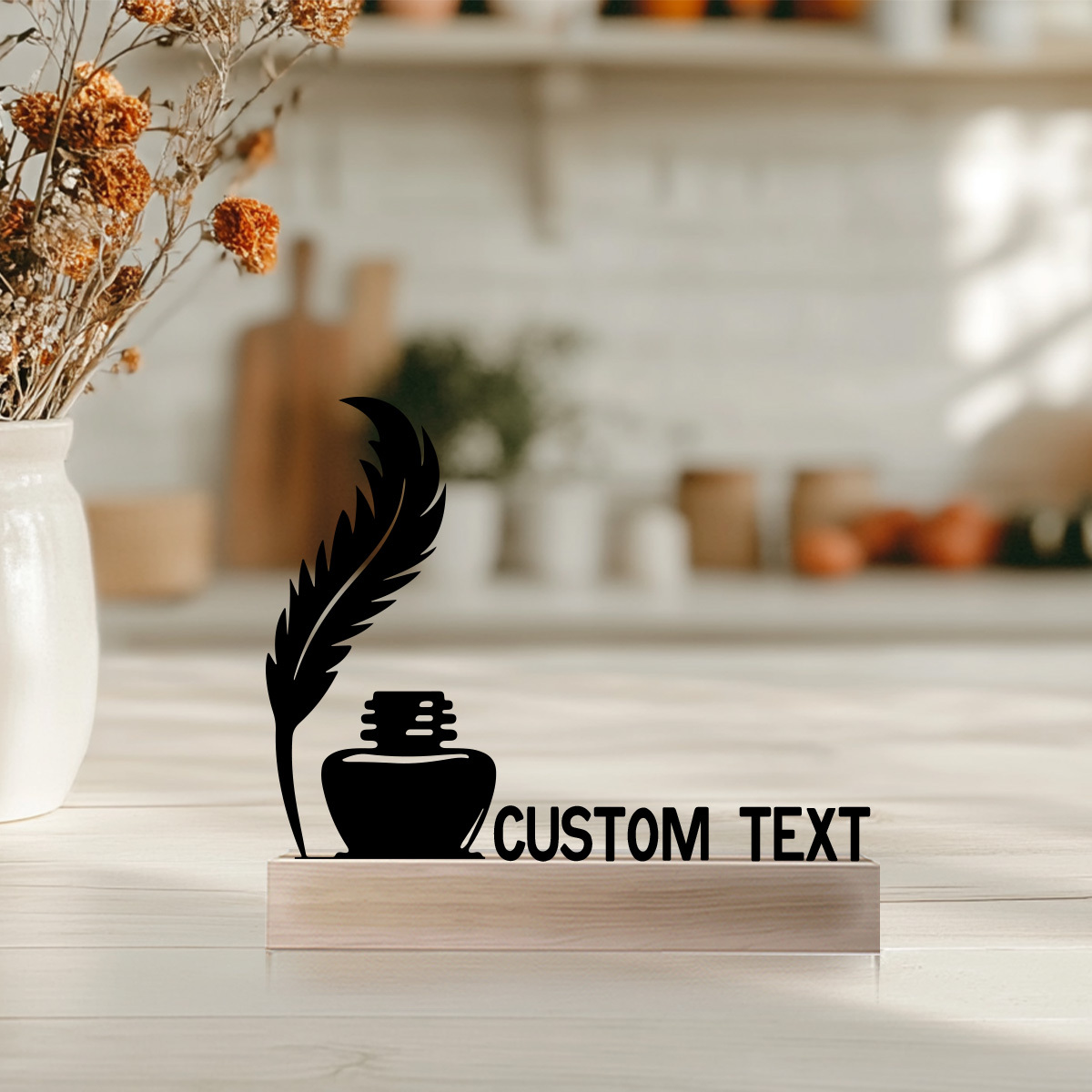 Özel Metal Masa İsimliği Tüy K - Office Furniture Names incelemesi ve fiyatı