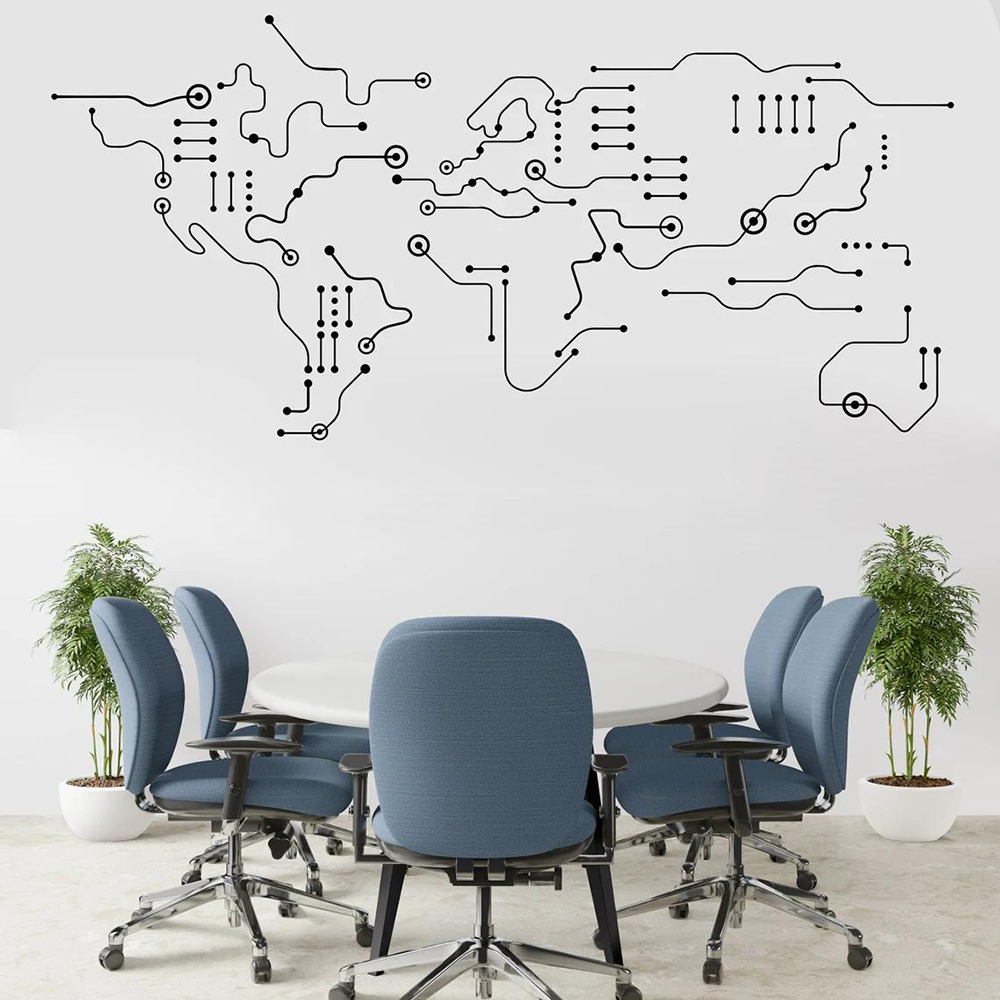 Devre Kartı Dünya Haritası Ofi - Office Furniture World incelemesi ve fiyatı