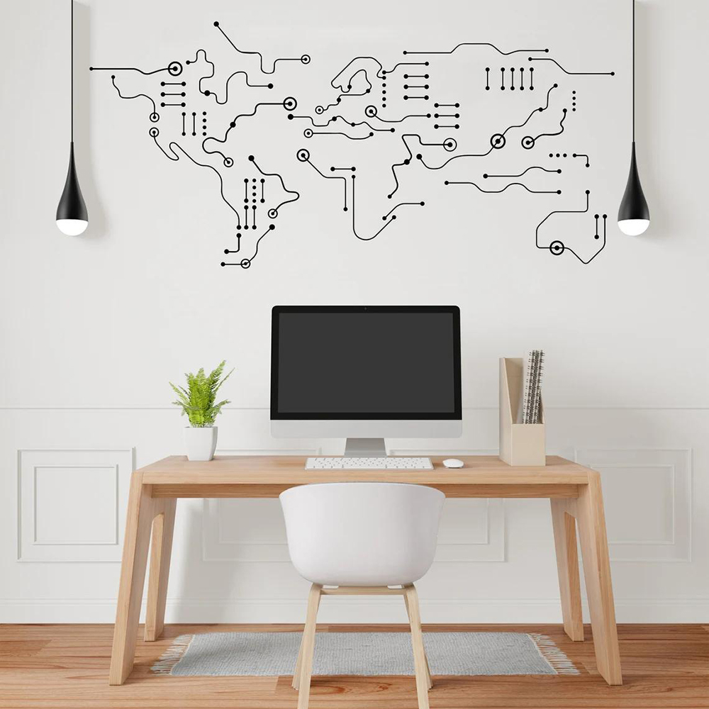 Devre Kartı Dünya Haritası Ofi - Office Furniture World incelemesi ve fiyatı
