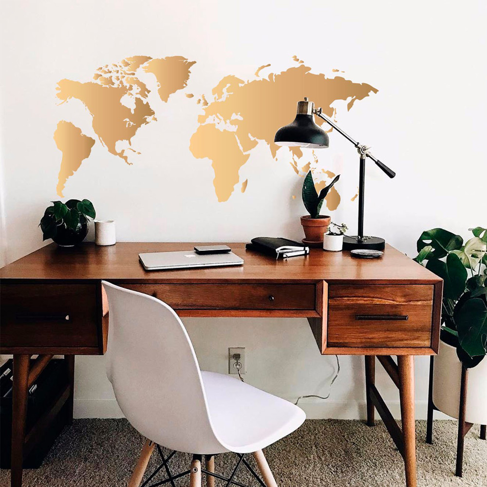 2021 yeni dünya haritası duvar - Office Furniture World incelemesi ve fiyatı