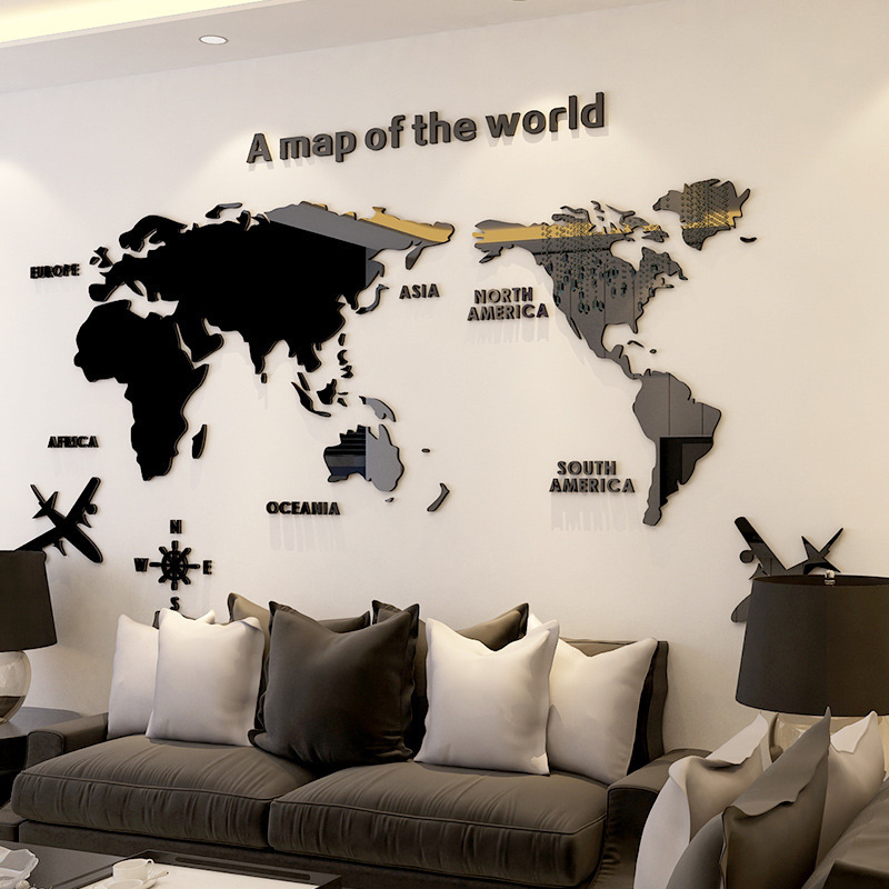İskandinav dünya haritası akri - Office Furniture World incelemesi ve fiyatı