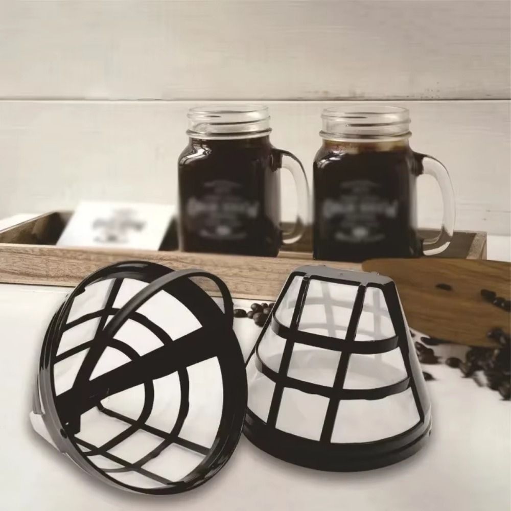 4 adet saplı kahve örgü filtre - Paper Basket Mesh incelemesi ve fiyatı