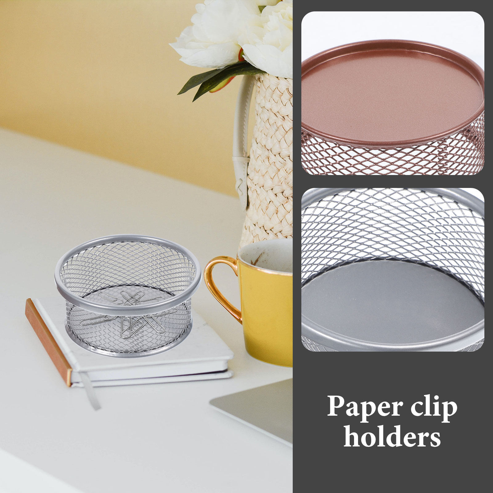 2 adet Metal Ataş Tutucu Örgü  - Paper Basket Mesh incelemesi ve fiyatı